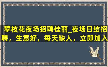 珠海夜场招聘